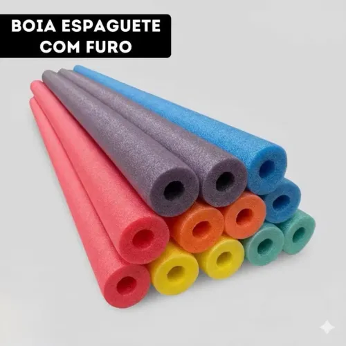 Kit com 25 boias espaguete SEM USO