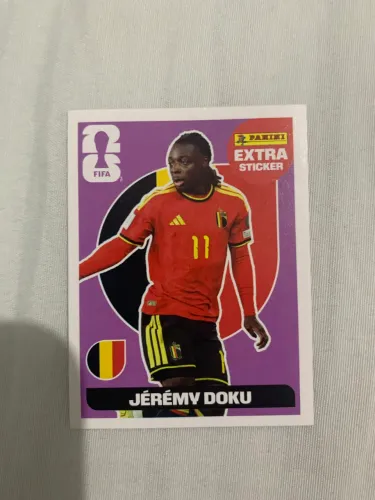 Figurinha Jeremy Doku Regular 2026
