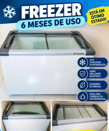 Freezer horizontal expositor 292L