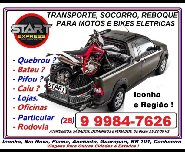 Motoboy, Frete e Transporte de Motos 