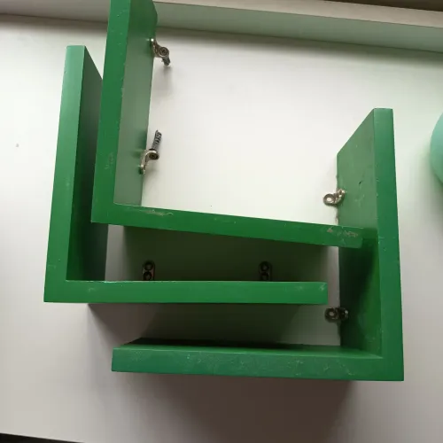 Kit 7 nichos verde