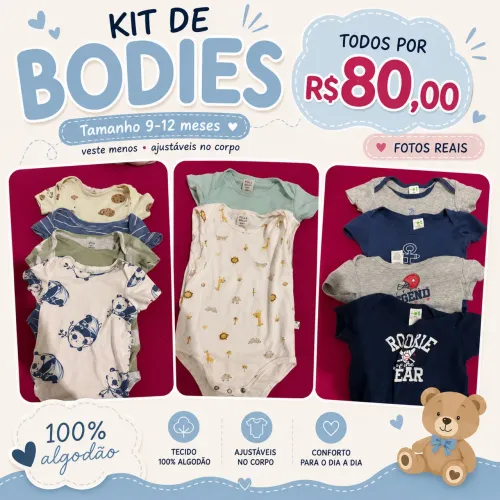 Desapego body bebê masculino
