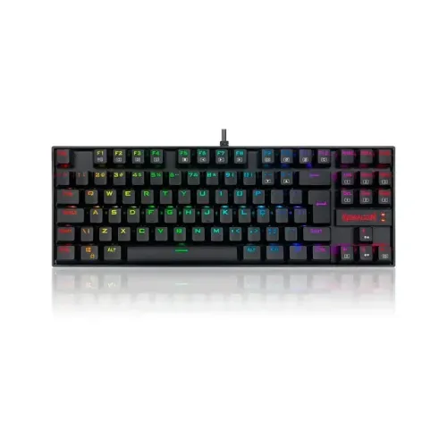 Teclado Gamer Magnético Redragon Kumara Pro RGB Switch Vermelho ABNT2 Preto Frete Grátis