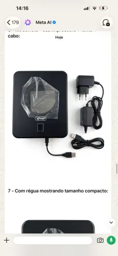 Impressora para etiqueta com Bluetooth 10x15