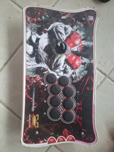 Controle arcade profissional (usado) compatível ps3, ps4, pc 
