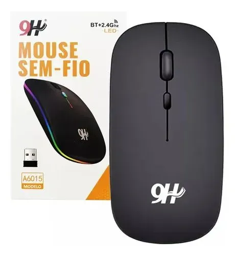 Mouse sem fio 9H