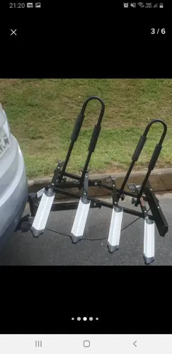 Suporte Transbike Engate Reboque Veicular Modelo Plataforma 1,2,3,4 Bikes Novo Completo 