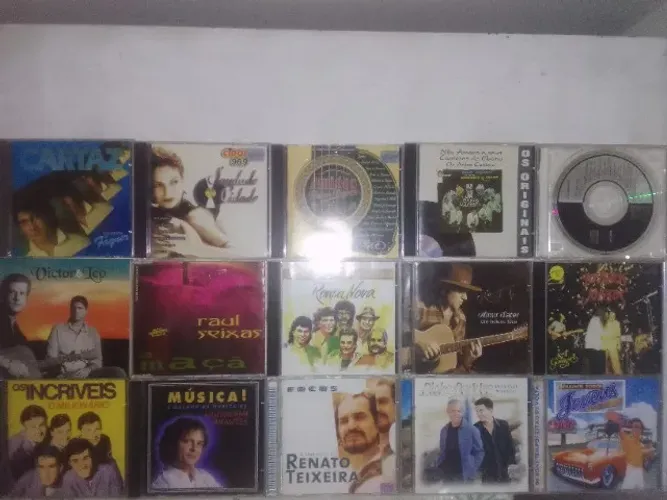 CD Almir S, Victor e Leo, Roupa Nova, Renato T, Guilherme A, Rick Renner, Raul Seixas CD S