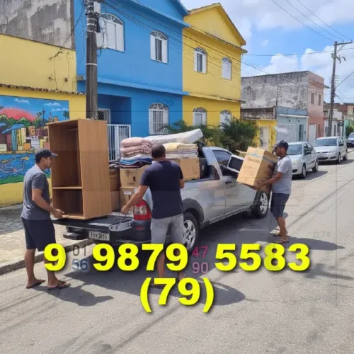 frete com qualidade e pontualidade em Aracaju, chame no zap na descrição!