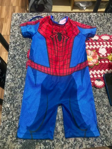 Fantasia infantil homem aranha NOVA