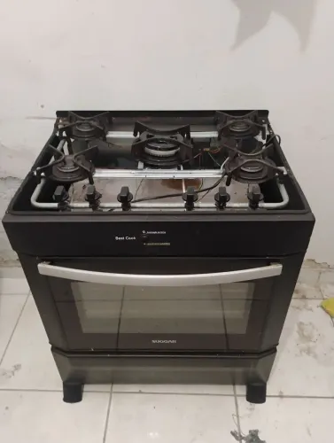 EXCELENTE FOGÃO SEM MESA DE VIDRO 