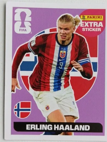 Figurinha do Halland para colar no álbum da copa 2026 ou colecionar