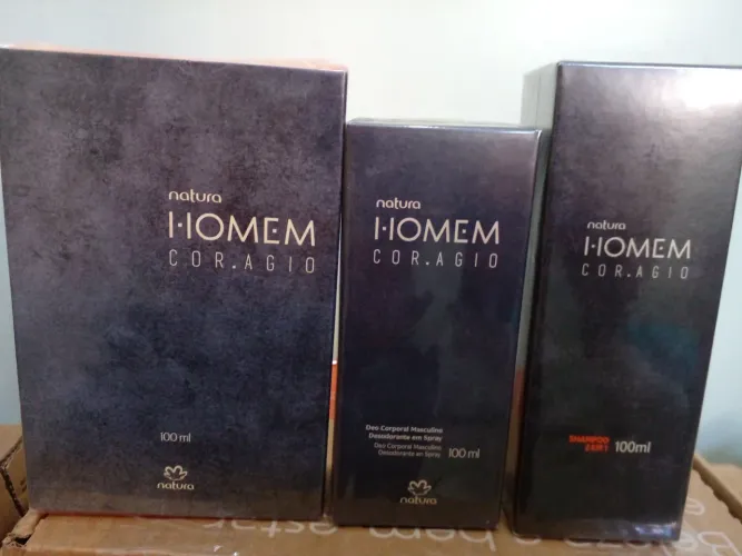 Kit natura homem coragio 250,00
