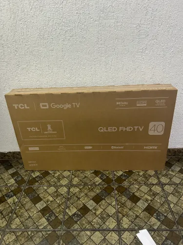 Tv de 40 na caixa lacrada