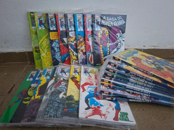 A Saga do Homem-Aranha 1 temporada completa Volumes 1 a 24