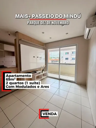 Mais Passeio do Mindú | Parque Dez | 2 quartos | 67m²