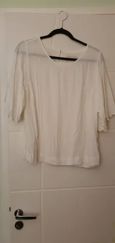 Blusa Branca Decote V Com Amarração - P. A Concept