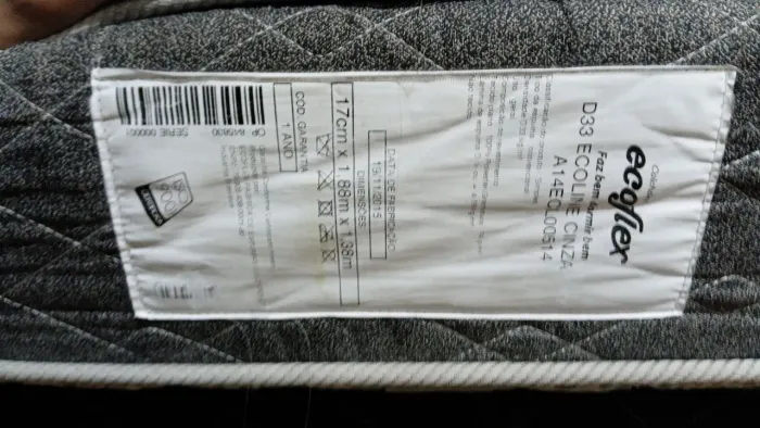 Cama nova tamanho bom