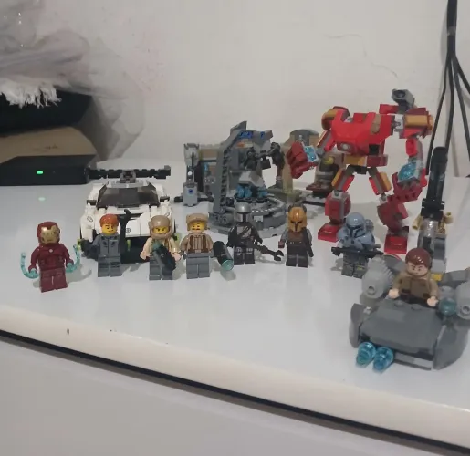 4 Legos, Star Wars, Marvel, Speed Champions