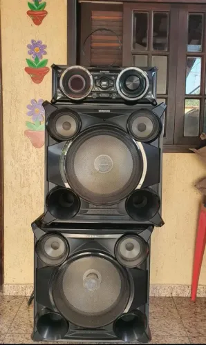 Aparelho de som Samsung modelo Mxfs 8000