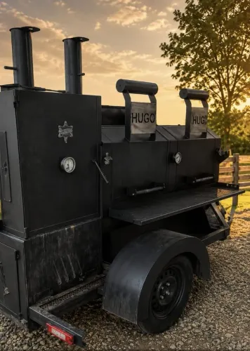 Pitsmoker Oklahoma com parrilha em Anápolis Goiás