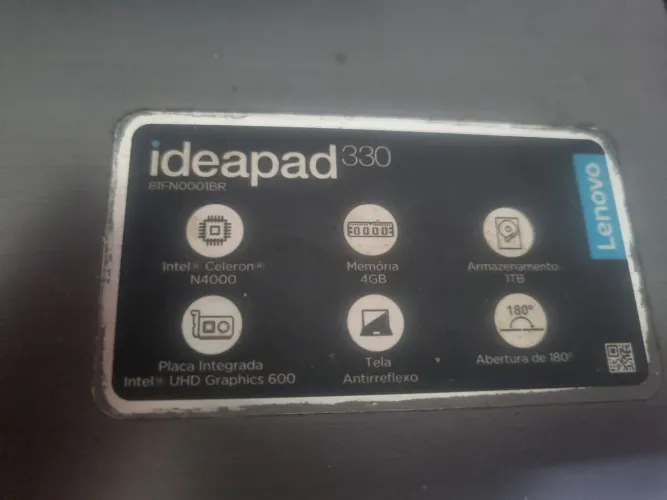 Notebook lenovo odeapad 330