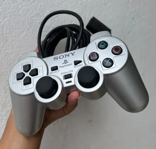 Controle ps2 original prata (satin Silver)