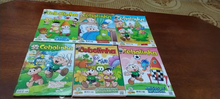 6 gibis do Cebolinha