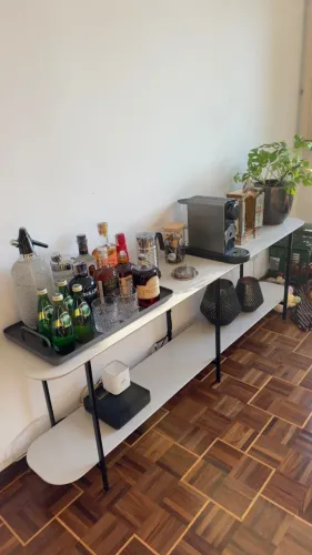 Aparador com 1,8m cinza