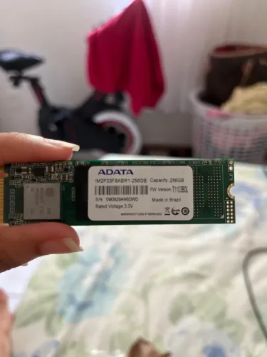 SSD ADATA M.2 NVMe 256GB - Funcionando Perfeitamente
