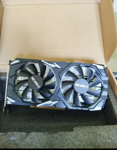 Placa de vídeo RX 580 8gb com DEFEITO. sem imagem 