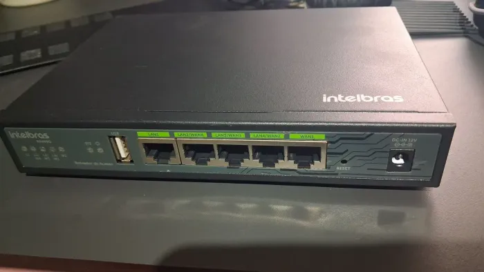 Roteador Intelbras load balance VPN gigabit R3005g