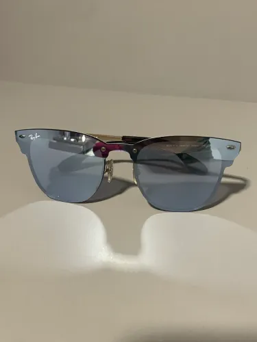 Óculos de Sol Ray-Ban Blaze Clubmaster Original Espelhado