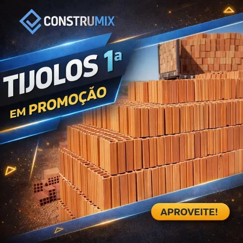 Tijolos Primeira e segunda em quantidade