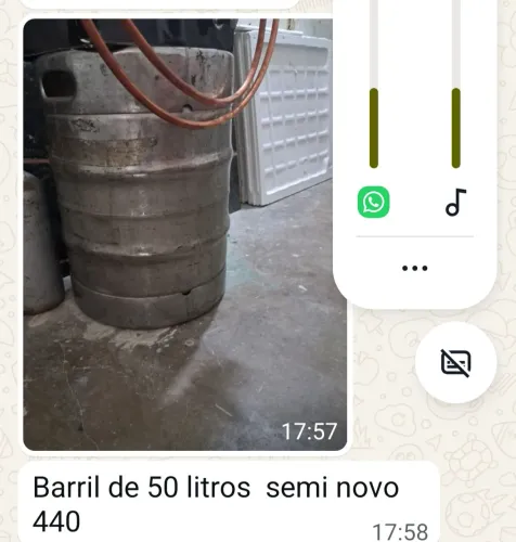 Barril de chopp 50 Litros 