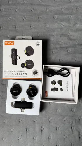 Microfone lapela agold Pro 