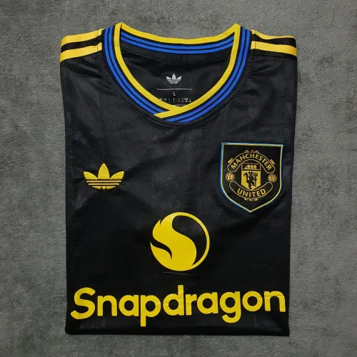 Camisa Futebol Manchester United Preta