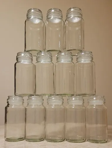 Kit 12 potes herméticos de vidro para mantimentos e conservas