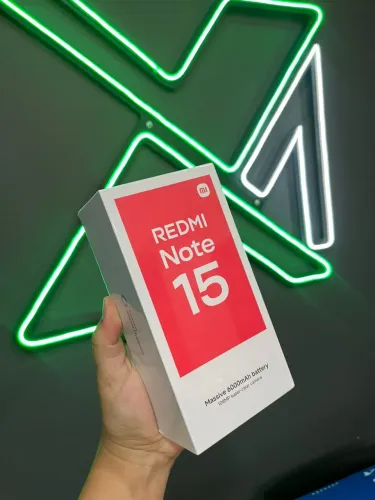 Xiaomi redmi note 15 256gb novo - entrego hoje