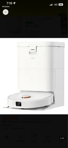 Robô aspirador Xiaomi H50 - 220v - Lacrado