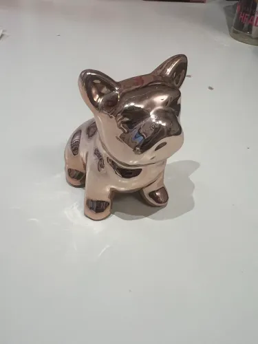 Decoração cachorro miniatura Rosé