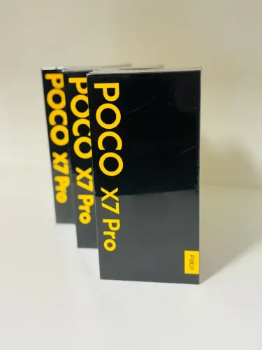 Poco X7 Pro 5G 256GB 12GB RAM PRETO AMARELO LACRADO