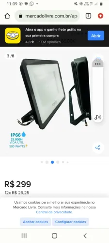 Refletor 500w