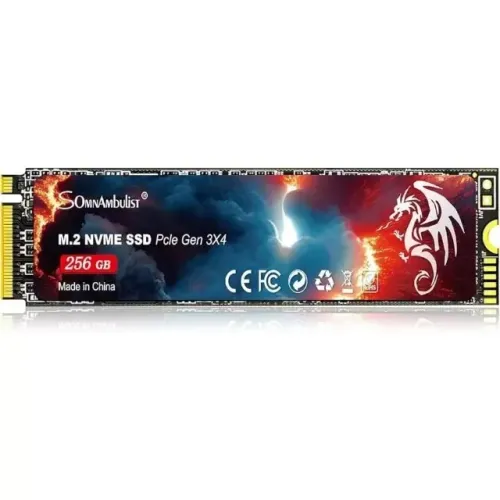 SSD Nvme 256gb Somnambulist M.2: Performance Extrema Para Games E Produtividade