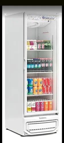 Vendo freezer Branco vertical Gelopar