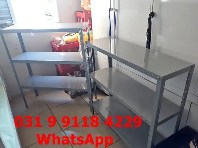 Estante de Aço 1 Metro de Altura 3 Andares - Nova - Frete Gratis