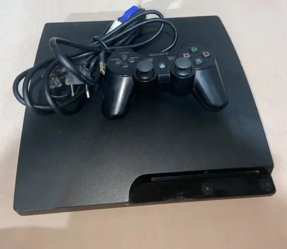 Ps3 150 gb controle original com defeito