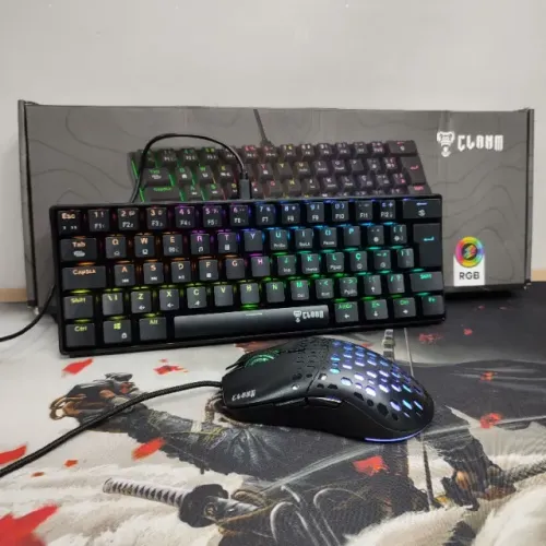  COMBO GAMER REAVER DUO CLANM ? Teclado e Mouse