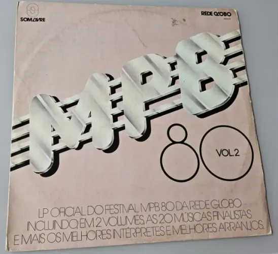 LP Festival MPB 80 - Vol. 2 (Rede Globo / Som Livre - 1980)
