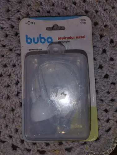 Aspirador nasal de sucção, com estojo 